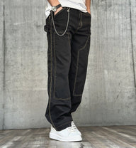 JEANS WORK OVER - BERNA - *ART. 2332351 - COL. NERO