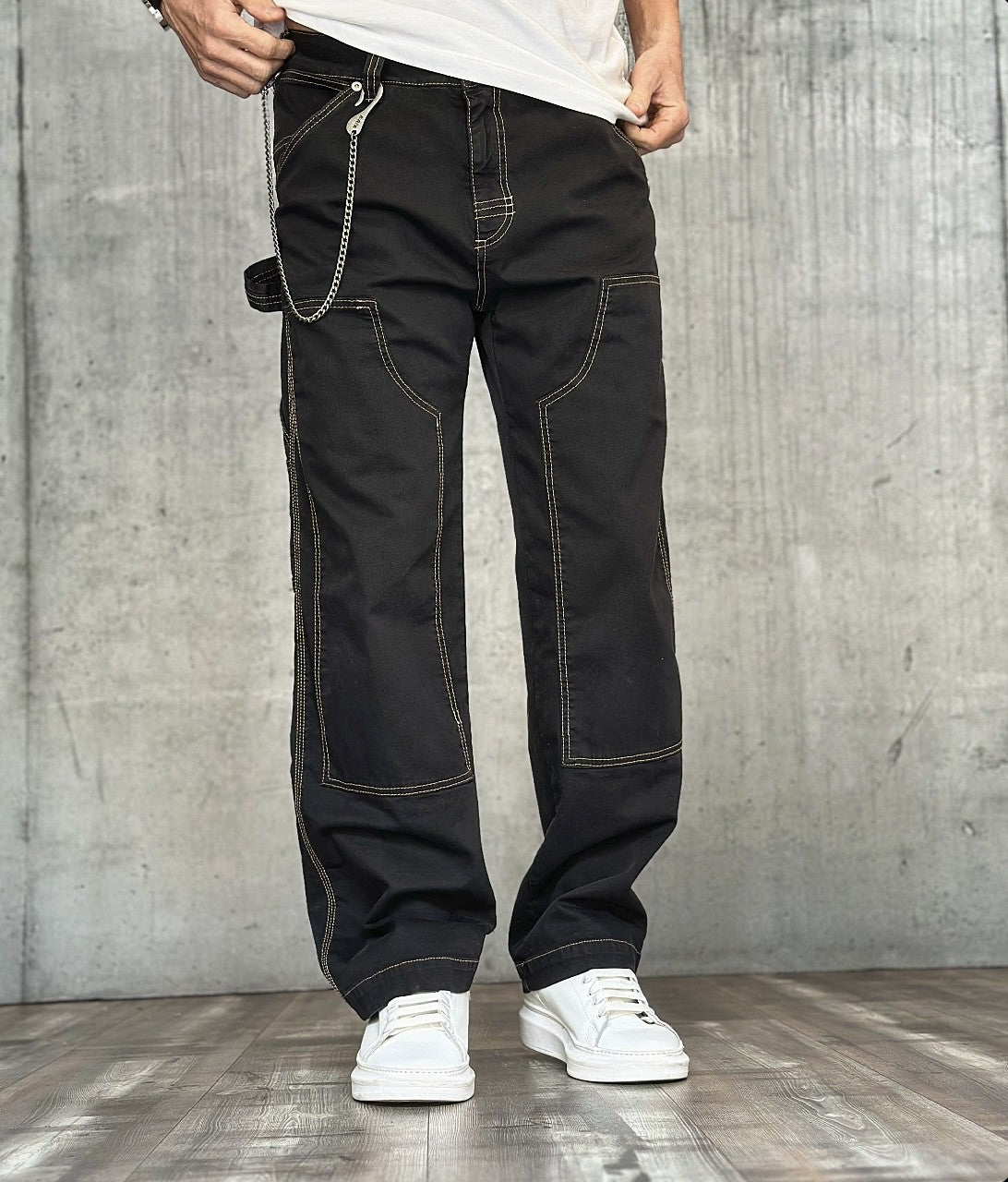 JEANS WORK OVER - BERNA - *ART. 2332351 - COL. NERO