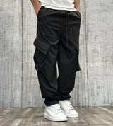 PANTALONE CARGO TASCONATO -  ART. KOBE  - HAMEN - COL. NERO