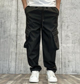 PANTALONE CARGO TASCONATO -  ART. KOBE  - HAMEN - COL. NERO