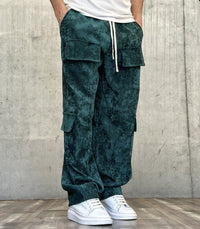 PANTALONE CARGO TASCONE - HAMEN - ART. MARTEL - COL  VERDE BOSCO