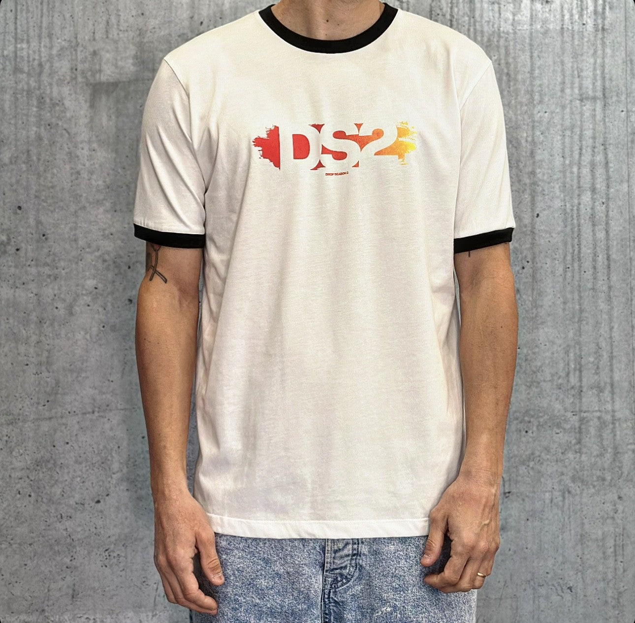 T-SHIRT - DS2 - ART. SS24206 - COL. BIANCO