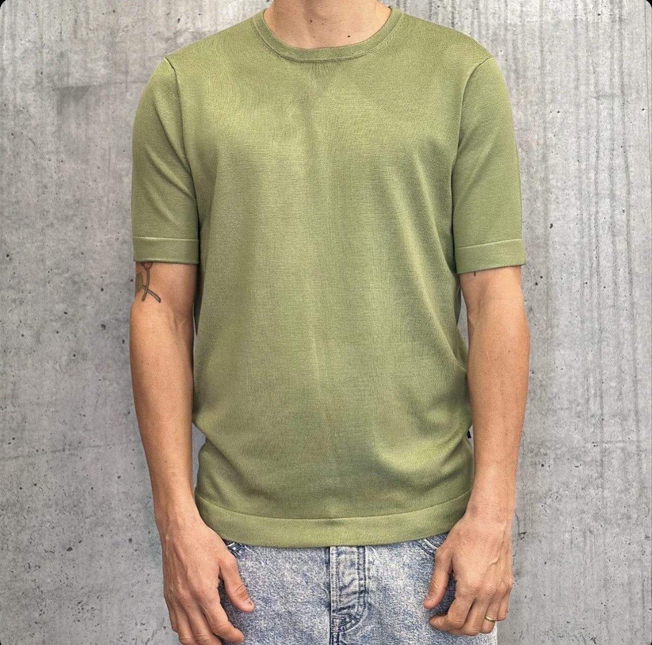 T-SHIRT VISCOSA - ONLY&SONS - ART. 22022928 - COL. HEDGE GREEN