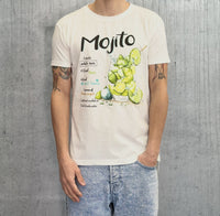 T-SHIRT JERSEY STAMPA MOJITO - BERNA - ART. 243292128 - COL. PANNA