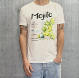 T-SHIRT JERSEY STAMPA MOJITO - BERNA - ART. 243292128 - COL. PANNA