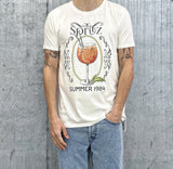 T-SHIRT JERSEY STAMPA SPRITZ - BERNA - ART. 243272128 - COL. PANNA