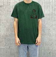 T-SHIRT STAMPA SCARFACE - MAKE MONEY NOT FRIENDS - *ART. MU210032 - COL. VERDE