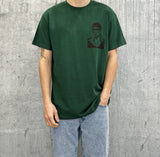 T-SHIRT STAMPA SCARFACE - MAKE MONEY NOT FRIENDS - *ART. MU210032 - COL. VERDE