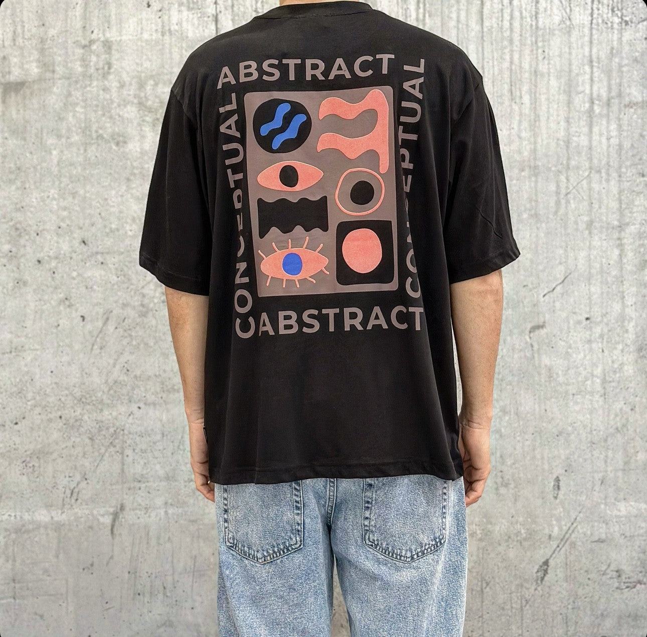 T-SHIRT OVER STAMPA - ONLY&SONS - ART. 22028675 - COL. BLACK