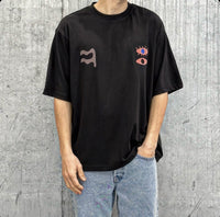 T-SHIRT OVER STAMPA - ONLY&SONS - ART. 22028675 - COL. BLACK