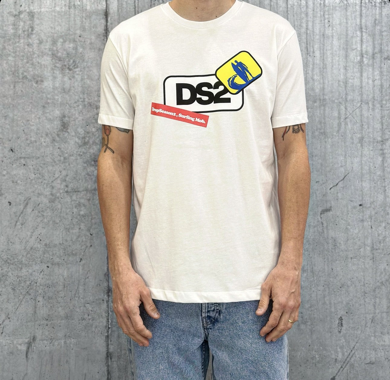 T-SHIRT - DS2 - ART. SS24220 - COL. BIANCO