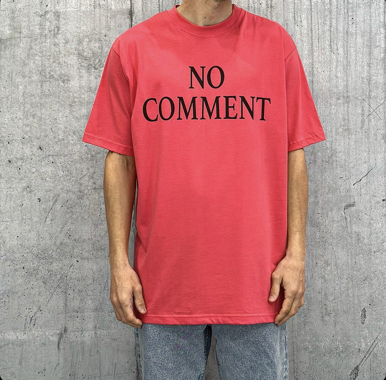 T-SHIRT OVER TEE COMMENT - WHY NOT BRAND - ART. MS43 - COL. CORALLO