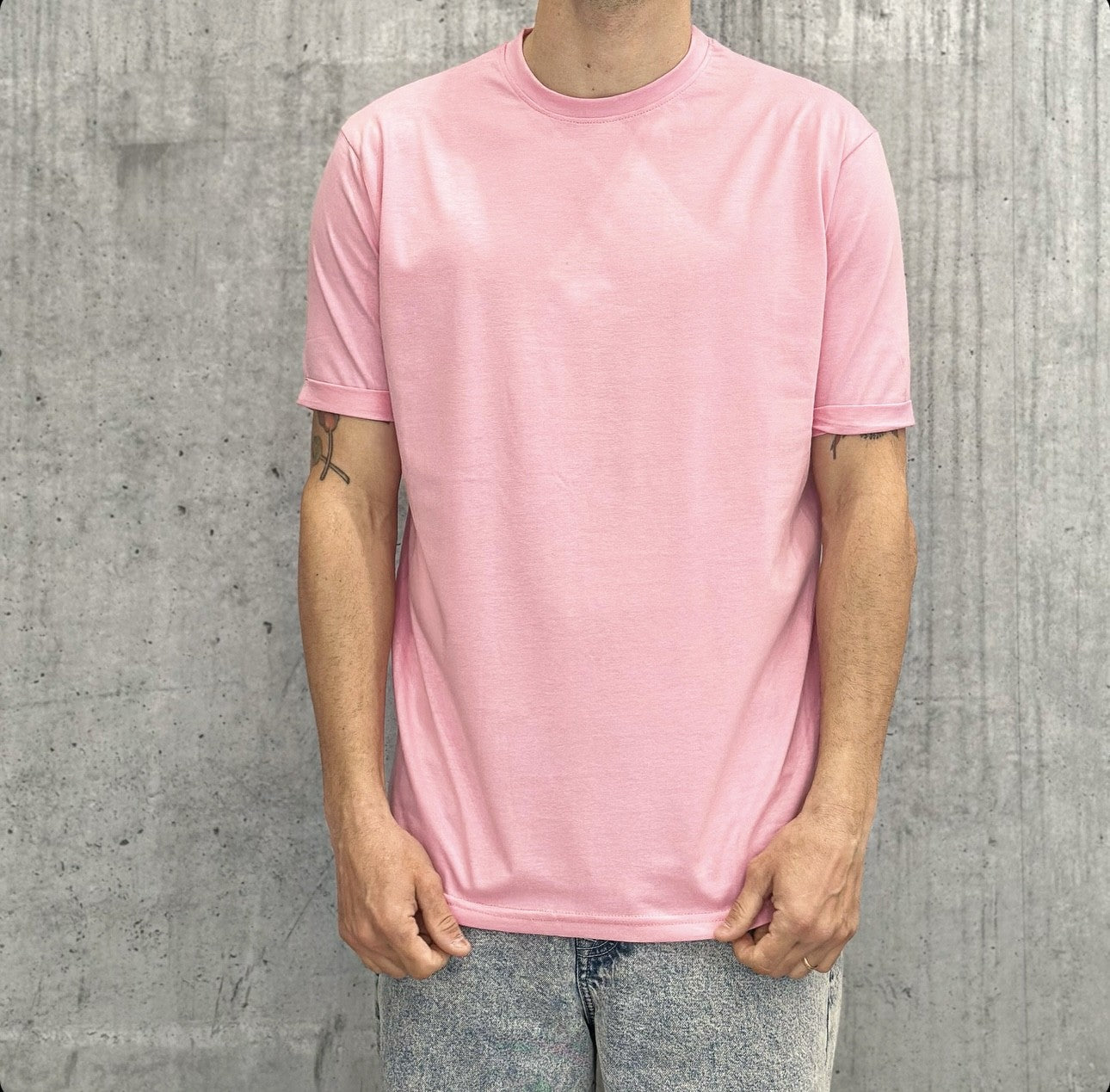 T-SHIRT - NEW JOB BRAND - ART. YU1109-1125 - COL. ROSA BUBBLE