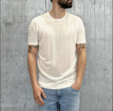 T-SHIRT PARICOLLO M/M VISCOSA - BERNA - ART. 2431942 - COL. BIANCO