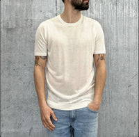 T-SHIRT PARICOLLO M/M VISCOSA - BERNA - ART. 2431942 - COL. BIANCO