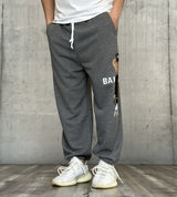 PANTALONE DI TUTA STAMPA ORSETTO BIG - HAMEN - ART. BEAR FIT - COL  GRIGIO