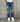 JEANS LUNGO STRAPPI - BERNA - ART. 23026030 - COL. DENIM MEDIO