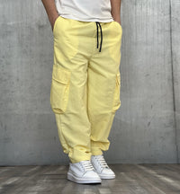 PANTALONE CARGO TASCONATO - ART. KOBE 2.0 - HAMEN - COL. GIALLO