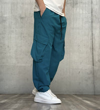 PANTALONE CARGO TASCONATO - ART. KOBE 2.0 - HAMEN - COL. BLU OTTANIO