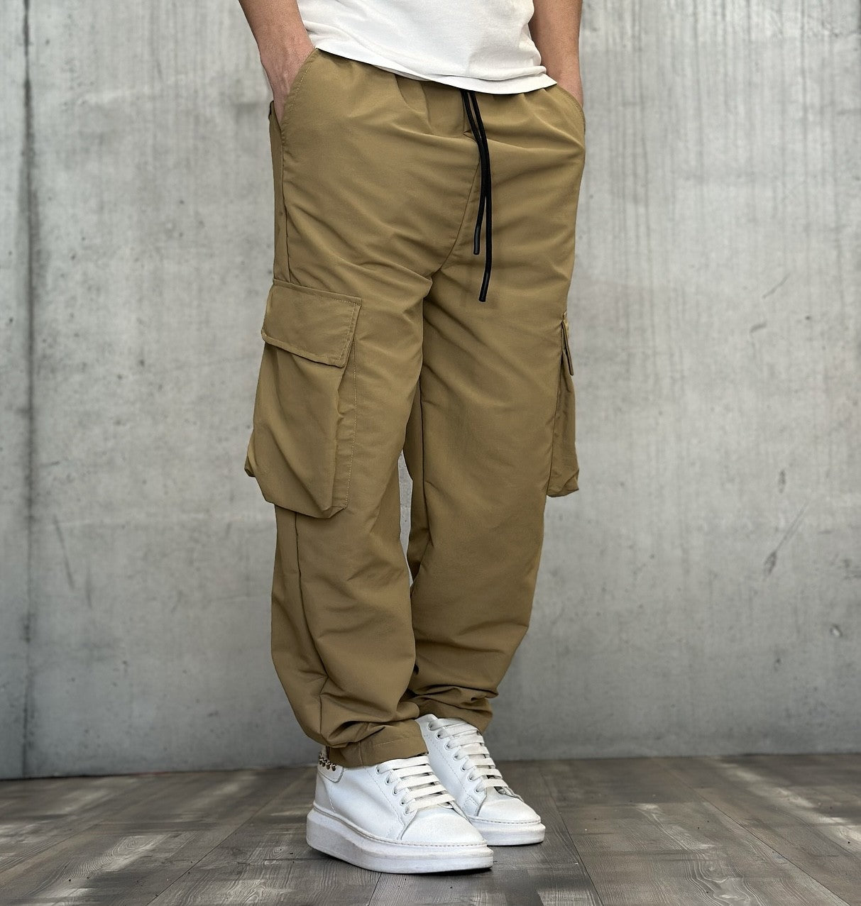 PANTALONE CARGO TASCONATO - ART. KOBE 2.0 - HAMEN - COL. CAMMELLO