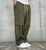 PANTALACCIO TASCONI - NEW JOB BRAND - ART. CARGO DAN - COL. VERDE MILITARE