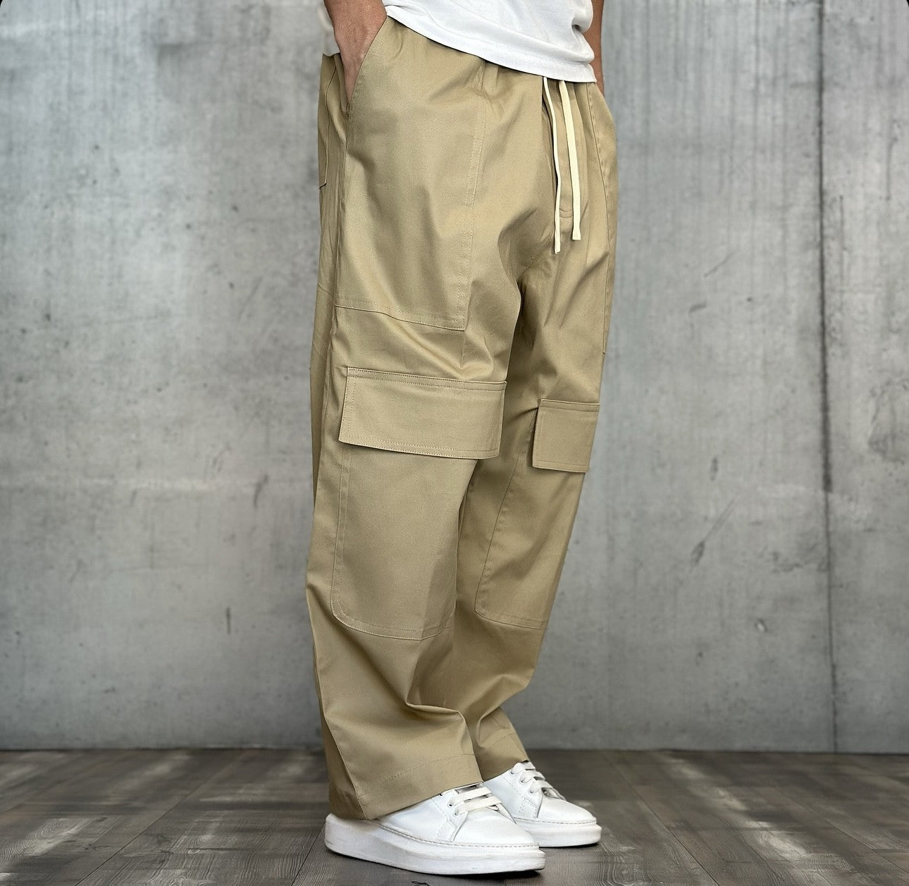 PANTALACCIO TASCONI - NEW JOB BRAND - ART. CARGO DAN - COL. BEIGE