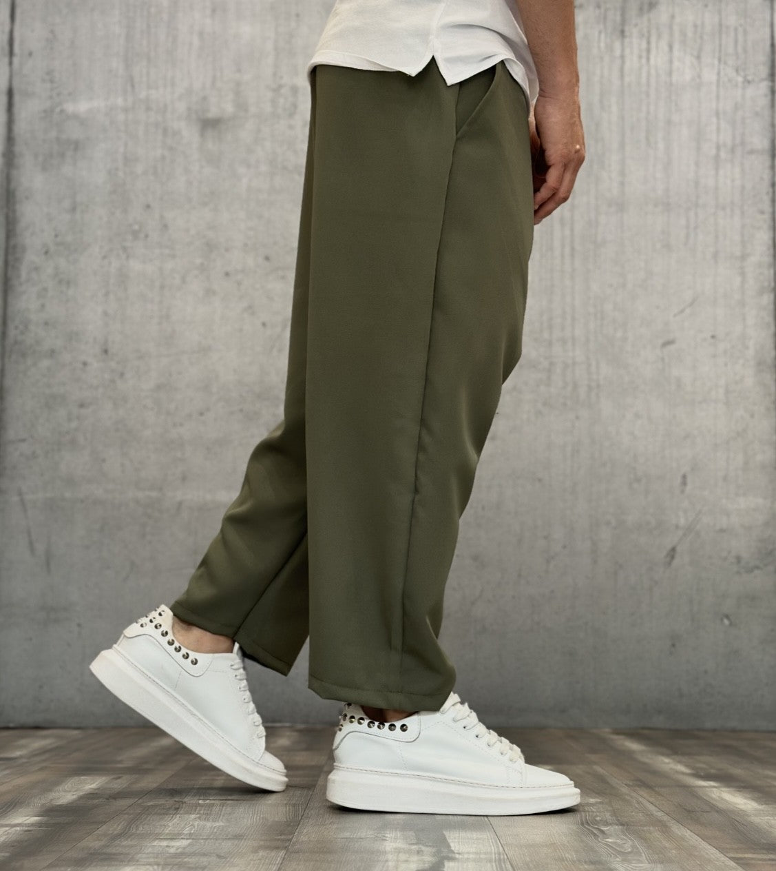 PANTALACCIO JAPAN - ART. SIDE - HAMEN - COL. VERDE MILITARE