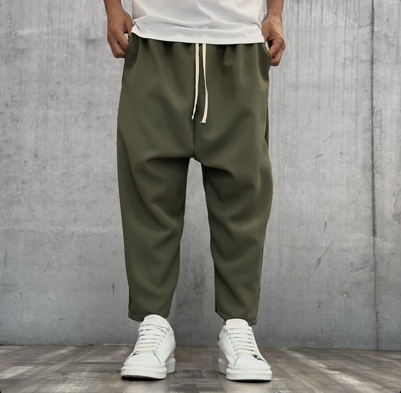 PANTALACCIO JAPAN - ART. SIDE - HAMEN - COL. VERDE MILITARE