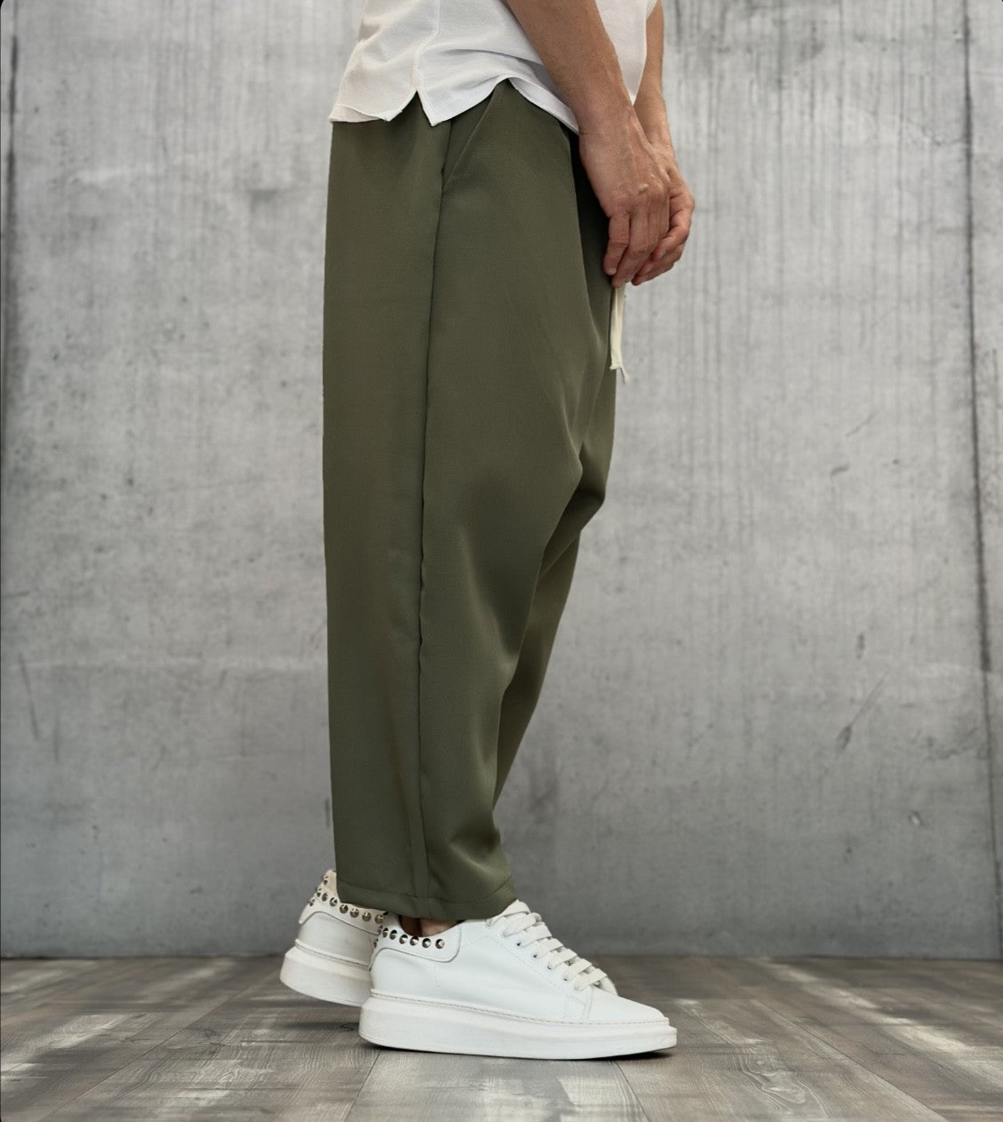 PANTALACCIO JAPAN - ART. SIDE - HAMEN - COL. VERDE MILITARE