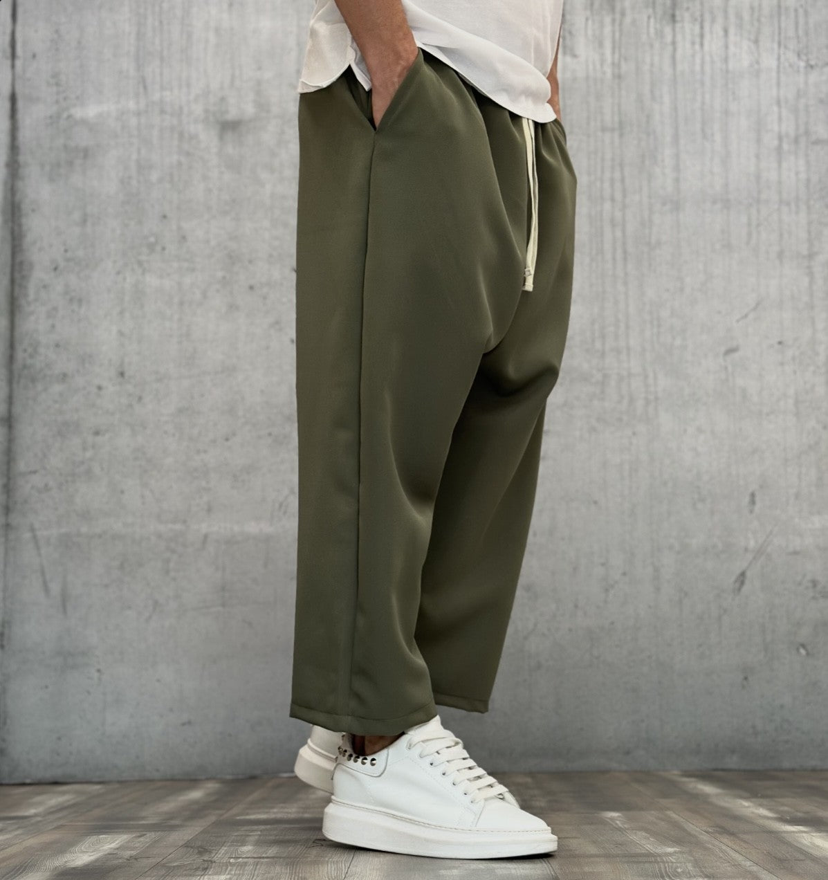 PANTALACCIO JAPAN - ART. SIDE - HAMEN - COL. VERDE MILITARE