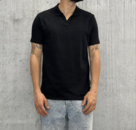 POLO COLLO DERBY JERSEY - BERNA -  ART. 2431951 - COL. NERO