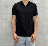 POLO COLLO DERBY JERSEY - BERNA -  ART. 2431951 - COL. NERO