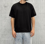 T-SHIRT OVERSIZE- NEW JOB BRAND - ART. YU1122-1553 - COL. NERO