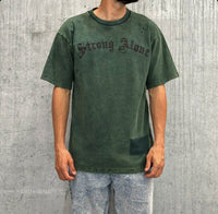 T-SHIRT OVERSIZE - HAMEN - ART. STRONG ALONE - COL. VERDE