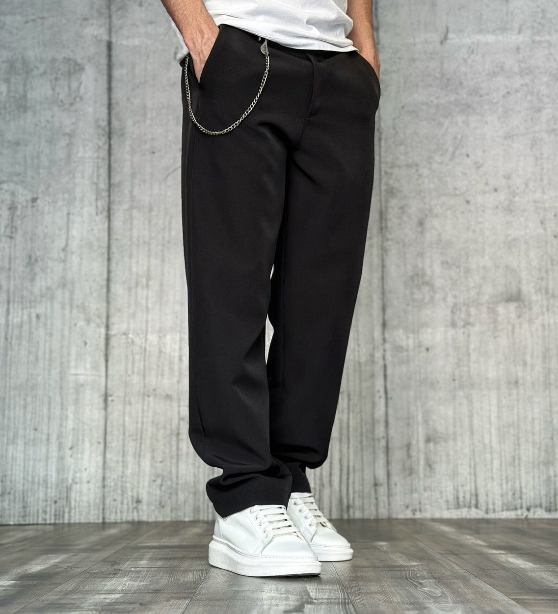 PANTALONE CHINOS - PABLIC - BERNA - *ART. 2350381 - COL. NERO