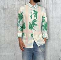 CAMICIA VISCOSA - WHY NOT BRAND - ART. CF13 - COL. GREEN PALM