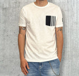 T-SHIRT CON TASCHINO DALTON - BERNA - ART. 24303230 - COL. PANNA