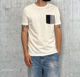 T-SHIRT CON TASCHINO DALTON - BERNA - ART. 24303230 - COL. PANNA