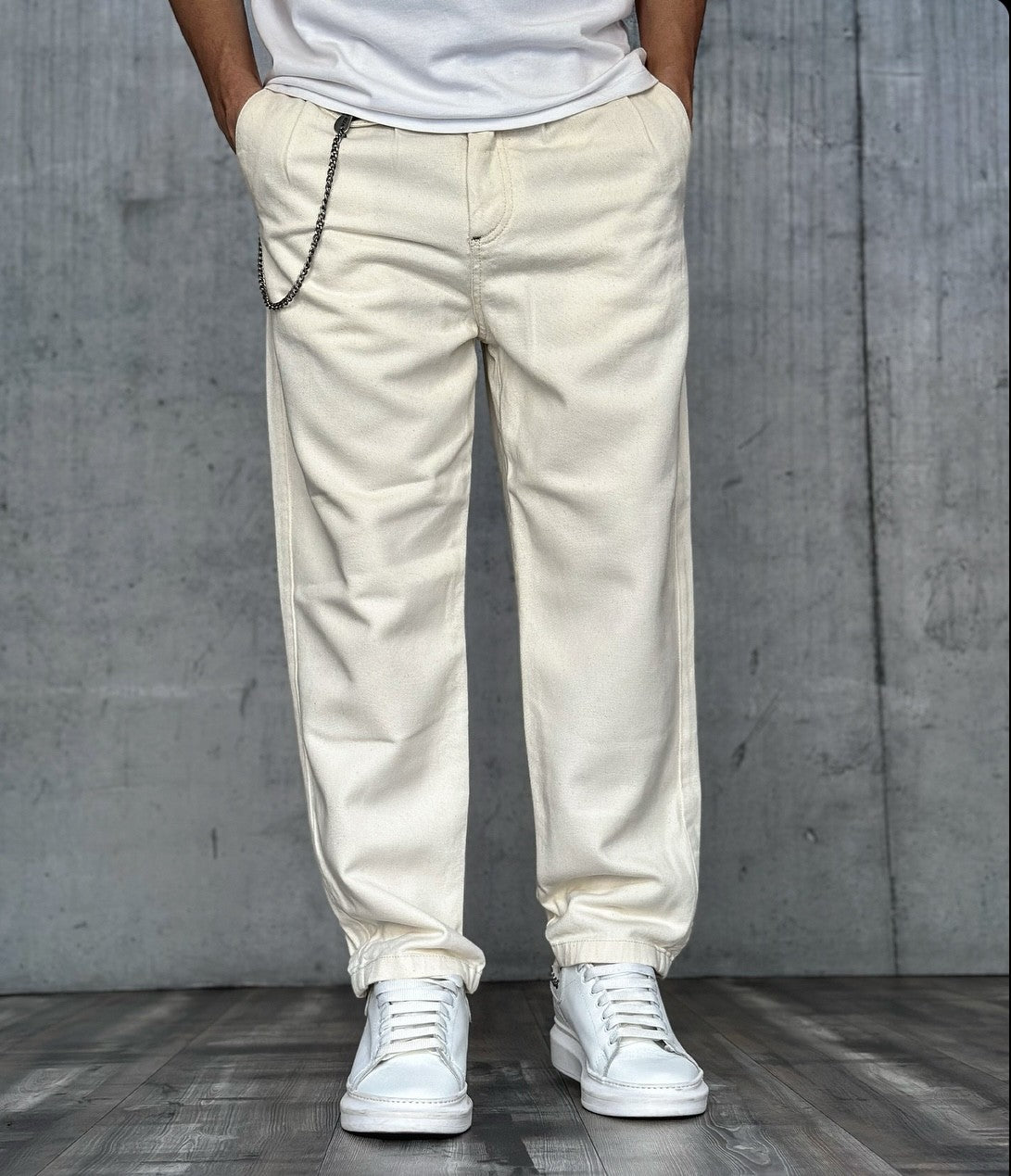 PANTALONE - BERNA - *ART. 22031830 - COL. LATTE