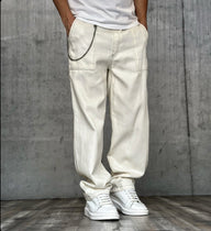 PANTALONE WORK - PABLIC - BERNA - *ART. 23503724 - COL. LATTE