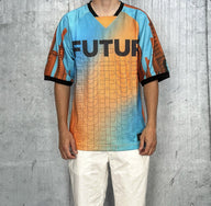 T-SHIRT OVERSIZE AUTHENTIC MUSAI KFF - KAPPA - ART. 371V4JW - COL. ORANGE-TURQUOISE-BLACK (A02)