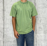 T-SHIRT OVERSIZE - HAMEN - ART. BASICA SLAVATA - COL. VERDE