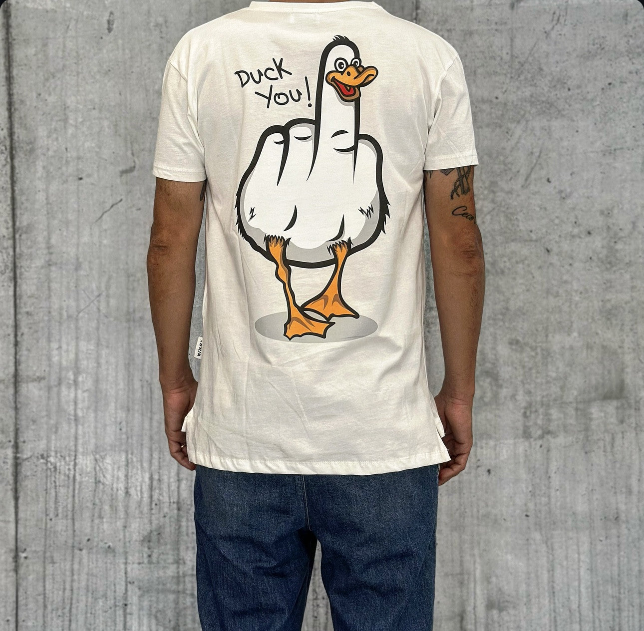 T-SHIRT JERSEY DUCK YOU - BERNA - ART. 246125128 - COL. PANNA