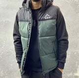 GILET BRN CON CAPPUCCIO RIMOVIBILE - BERNA - *ART. 2150936 - COL. VERDE