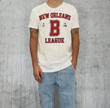 T-SHIRT JERSEY NEW ORLEANS - BERNA - *ART. 246145128 - COL. PANNA