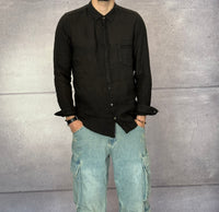 CAMICIA COLLETTO IN LINO - BERNA - *ART. 230310