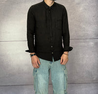 CAMICIA COLLETTO IN LINO - BERNA - *ART. 230310