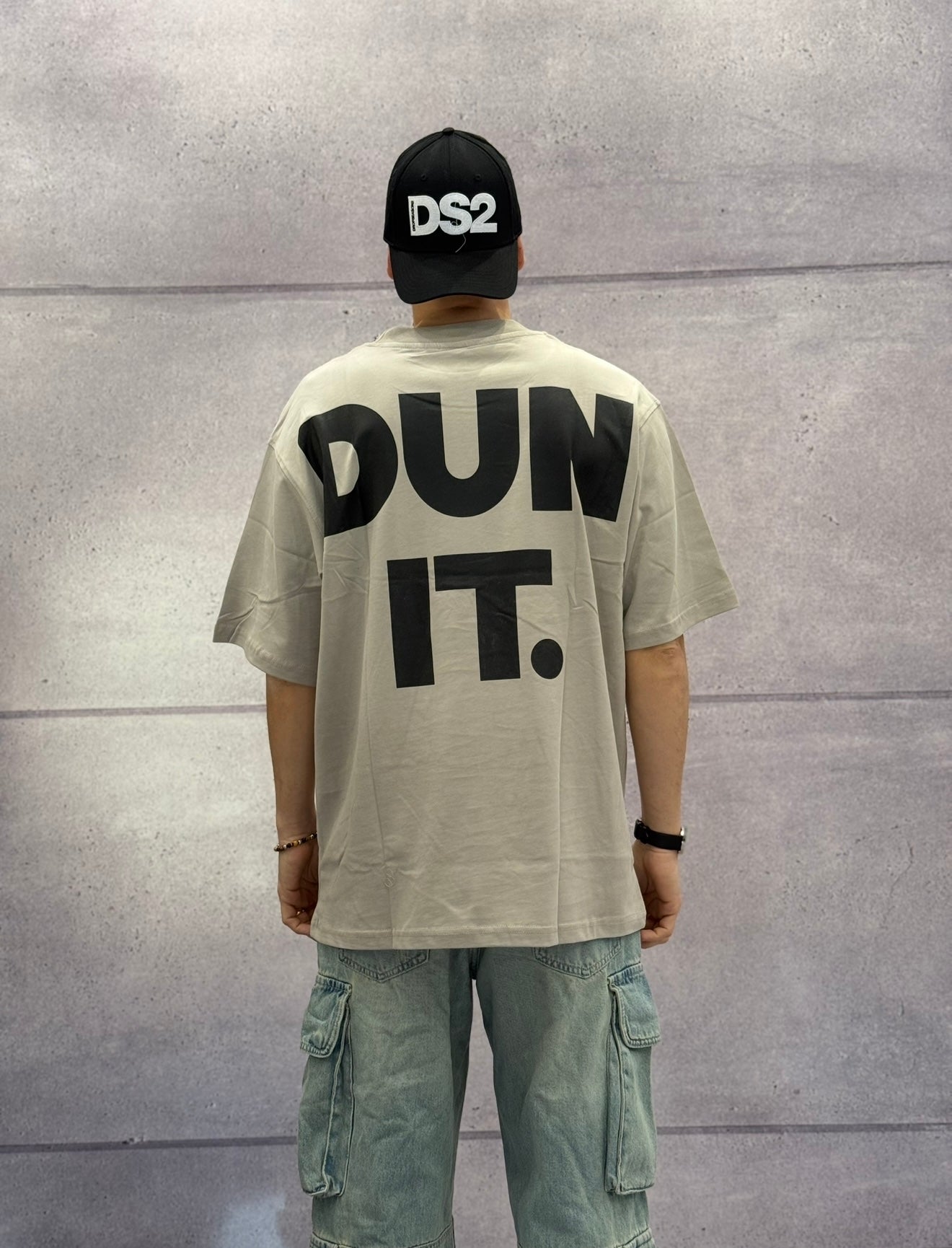 T-SHIRT OVER CON STAMPA DIETRO - CATCH - ART. 25CY - 060