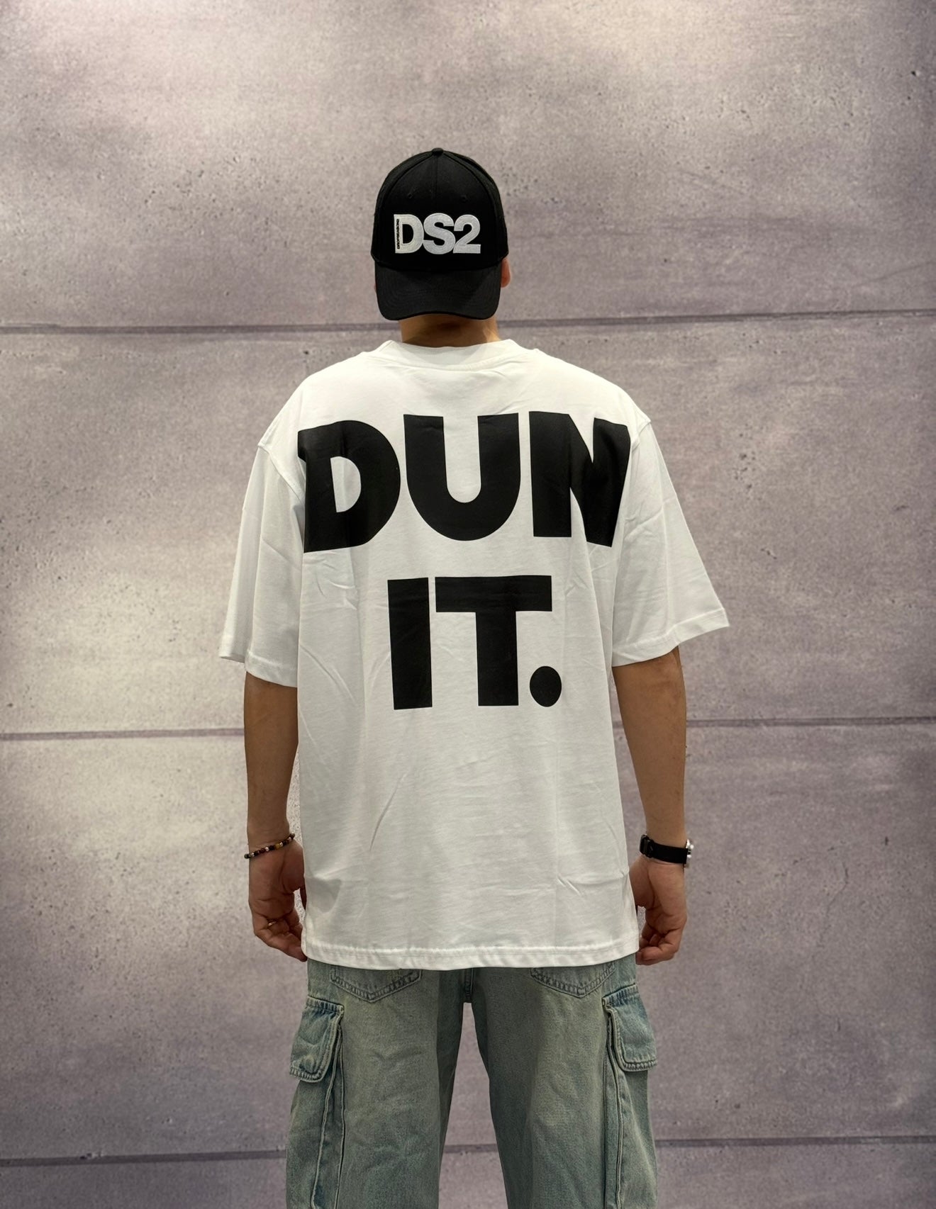 T-SHIRT OVER CON STAMPA DIETRO - CATCH - ART. 25CY - 060