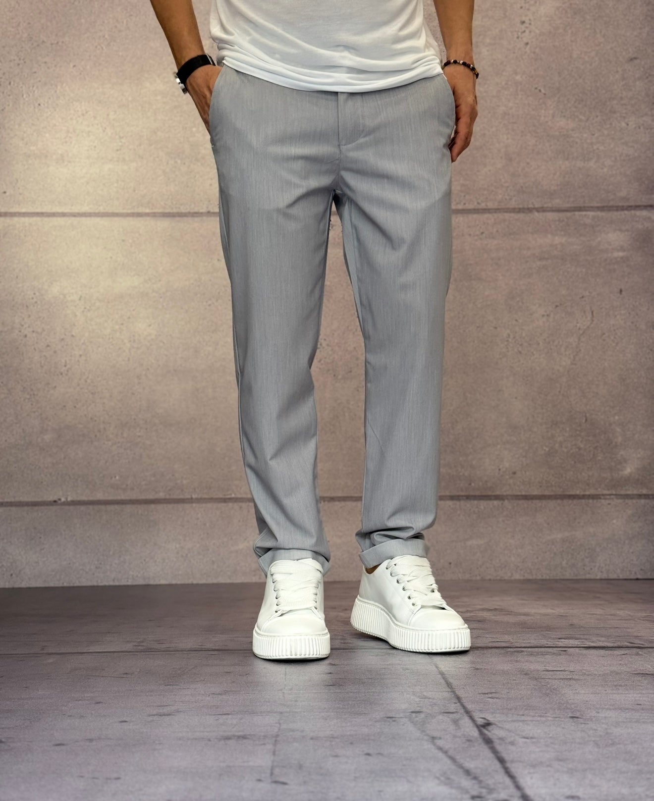 PANTALONE CHINOS POLIVISCOSA - BL.11 - ART. BLA2507